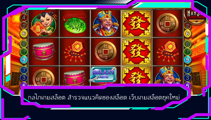 กลไกเกมสล็อต สำรวจแนวคิดของสล็อต เว็บเกมสล็อตยุคใหม่